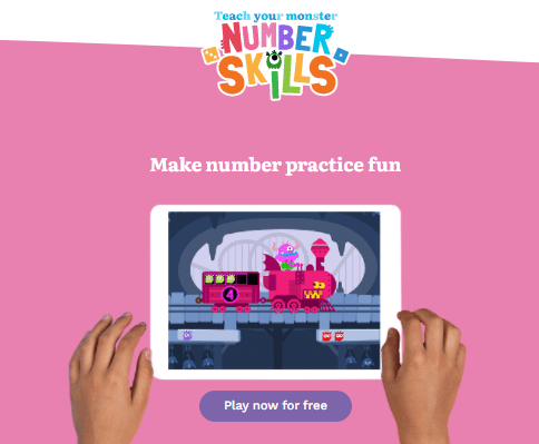 Teach Your Monster Number Skills