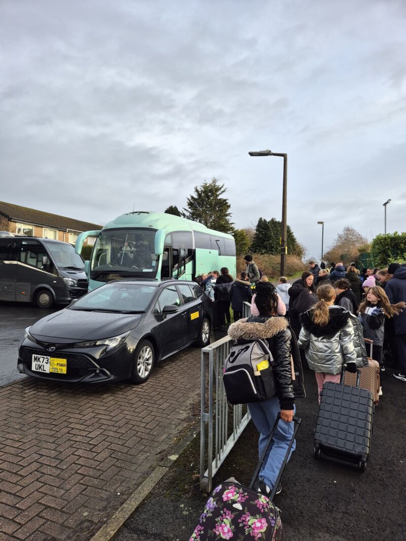 Image for the Tweet beginning: And we are off! St