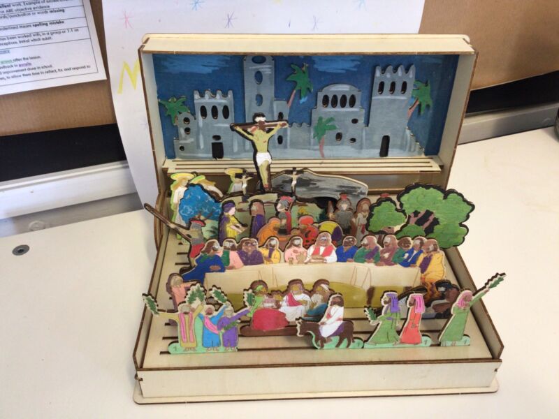 Image for the Tweet beginning: Year 3 retold the Easter