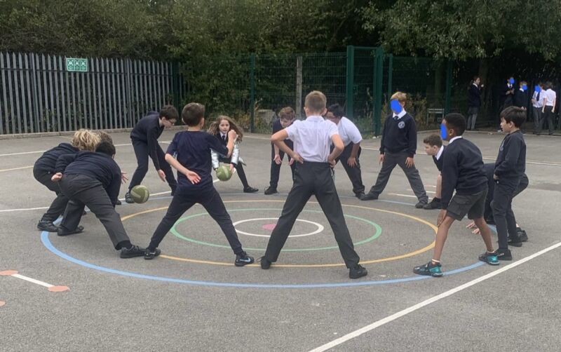 Image for the Tweet beginning: Lunchtimes at St Mary’s are