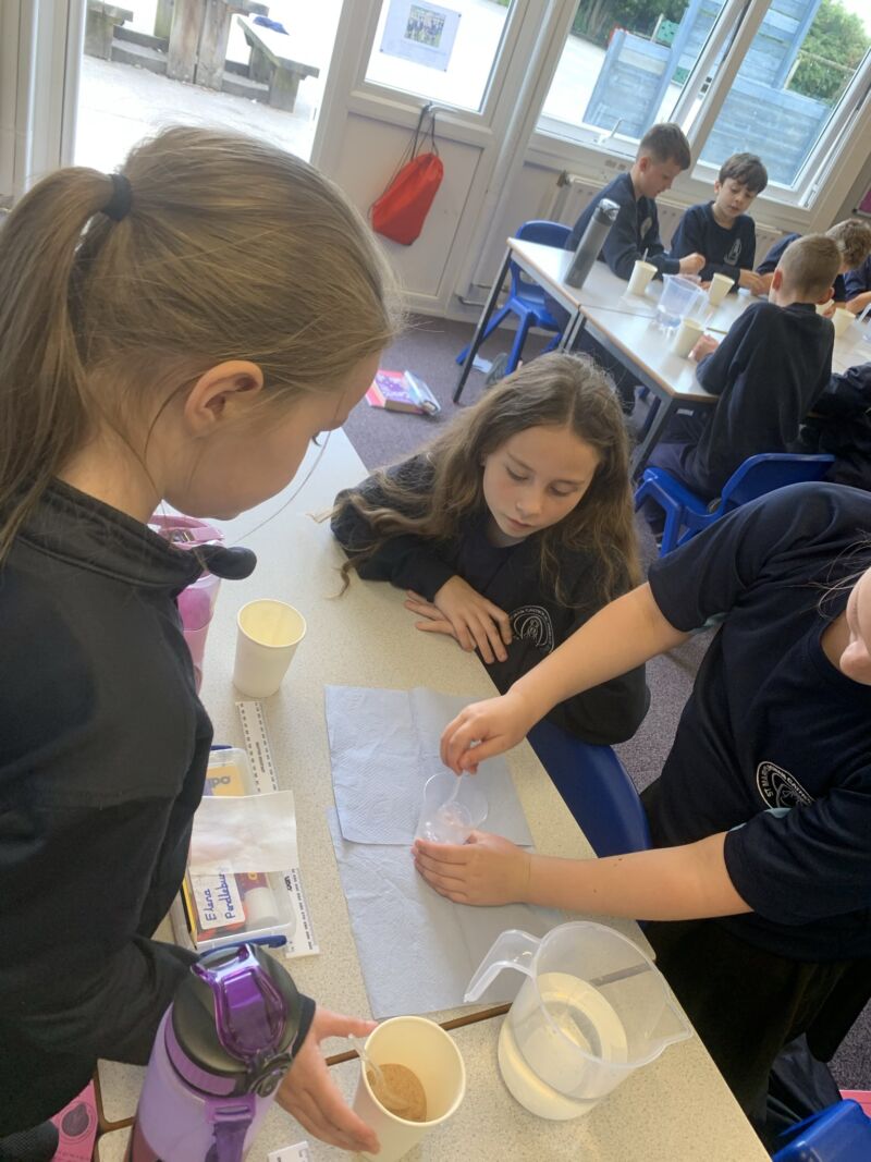 Image for the Tweet beginning: Our Class 10 scientists explored