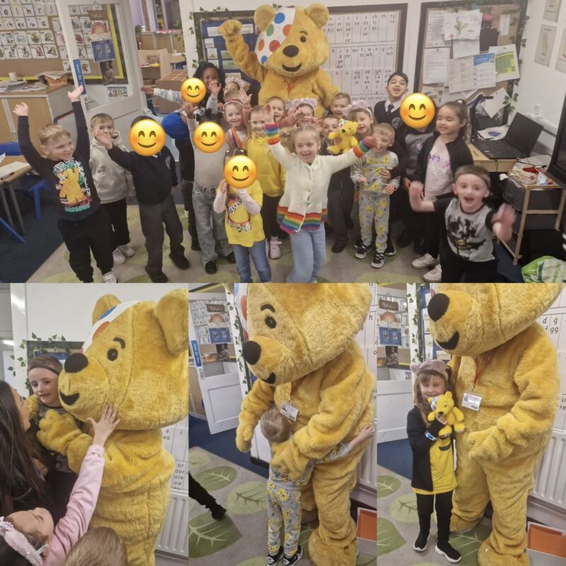 Image for the Tweet beginning: 💛🐻 Pudsey Bear brought the