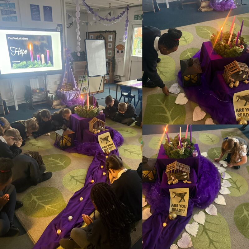 Image for the Tweet beginning: ✨ Going purple for Advent!